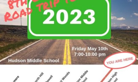 Road Trip to 2023 – 8th Grade End of Year Party